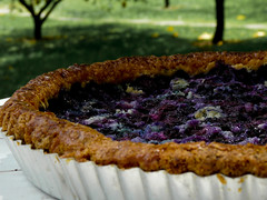 Receta tarta de arándanos casera - Recipe homemade Blueberry pie