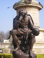 R is for Rates - To raise or not to raise, that is the question 1 The Gower Memorial - Hamlet Statue in Stratford upon Avon