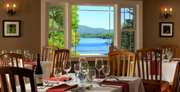 Dining Room at New London NH Inn Photo of dining room at New London NH Inn