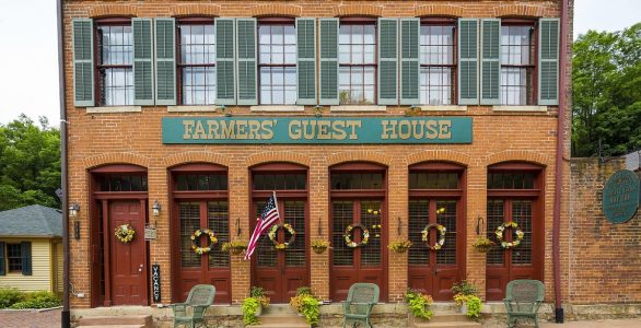 Farmers Guest House Exterior Exterior photo of Farmers Guest House in Galena IL
