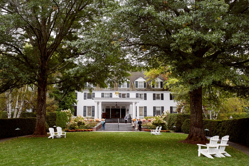 Inns For Sale Spotlight: Fall in New England 1 Exterior of a potential Inns for sale in New England